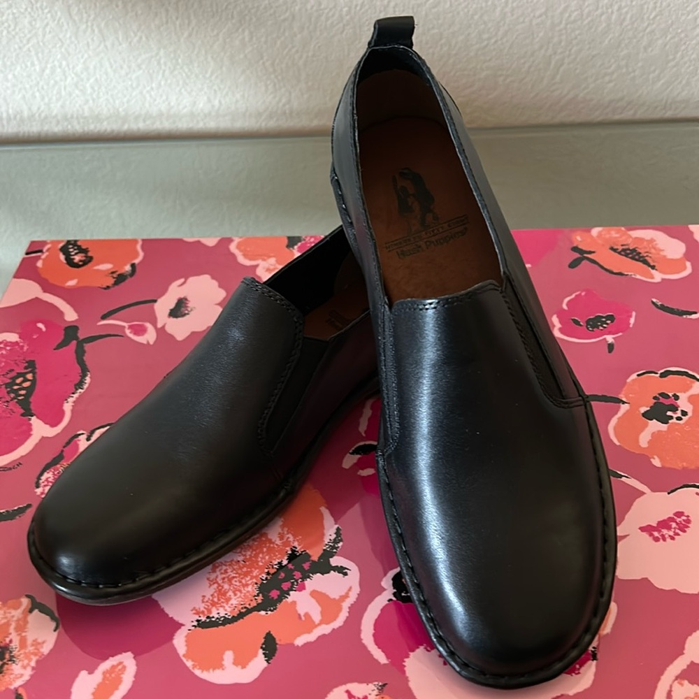 Women's Hush Puppies Leather Shoes Size 8.5